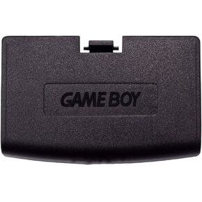 for Game Boy Advance GBA Replace The Battery Cover Back Door Lid of The Back Cover (Black)