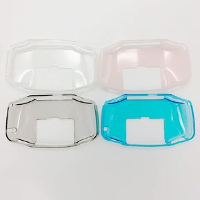 TPU Soft Silicone Case Crystal Clear Shell Protective Case Cover Spare Parts for GBA Gameboy Advance Transparent White