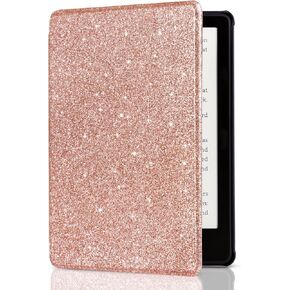 CoBak Case for Kindle Paperwhite - All New PU Leather Cover with Auto Sleep Wake Feature for Kindle Paperwhite Signature Edition and Kindle Paperwhite 11th Generation 2021 Released