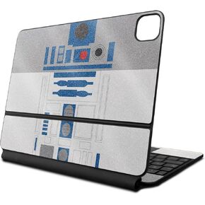 Carbon Fiber Skin Compatible with Apple Magic Keyboard for iPad Pro 13‑inch (M4) 2024 - Battle Ball - Premium 3M Vinyl Protective Wrap Decal Cover - Easy to Apply | Crafted in The USA by MightySkins