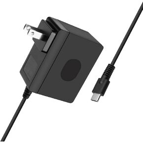39W AC Adapter Replacement for Nintendo Switch with 6ft Type C Cable Fit for Switch Lite, Switch Dock, Switch Pro Controller Support TV Mode/Dock Station
