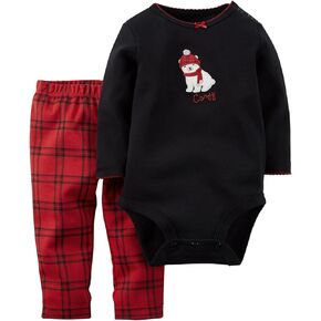 Carter's Baby Girls' 2 Piece Bodysuit Set (Baby) - Dog