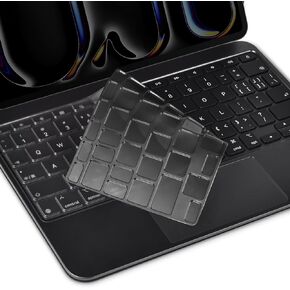 غطاء لوحة المفاتيح متوافق مع Apple iPad Pro 13 بوصة M4 2024 Magic Keyboard A2925 A2926، iPad Pro 13 Magic Keyboard Skin Protector