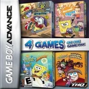 Nickelodeon, Vol. 1 (Rocket Power Zero Gravity Zone / Nicktoons Freeze Frame Frenzy / SpongeBob SquarePants SuperSponge / Fairly Odd Parents! Shadow Showdown) (Renewed)