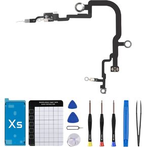 for iPhone Xs Bluetooth WLAN Antenna Flex Cable Replacement for iPhoneXS Bluetooth Signal Wireless Connection Antenna Part XS with Fix Tool Repair A1920 A2097 A2098 A2100