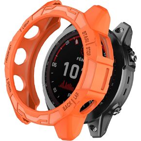 ISABAKE Case Cover Compatible with Garmin Fenix 7X/Fenix 7X Pro/EPIX Pro 51mm, Soft Anti Drop Replacement Protective Cases Smart Watch Accessories