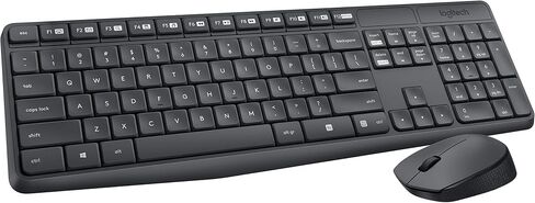 Logitech MK235 Wireless Keyboard and Mouse (Renewed) in Saudi Arabia