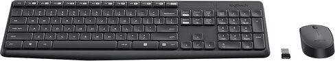 Logitech MK235 Wireless Keyboard and Mouse (Renewed) in Saudi Arabia