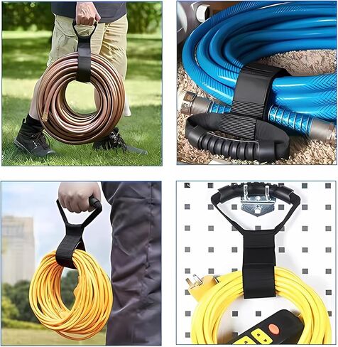 10 عبوات من منظم حامل سلك التمديد، تحمل 50 رطلاً من أشرطة التخزين شديدة التحمل، وحزام كابل عالي التحمل لتنظيم المرآب والتخزين in Kuwait