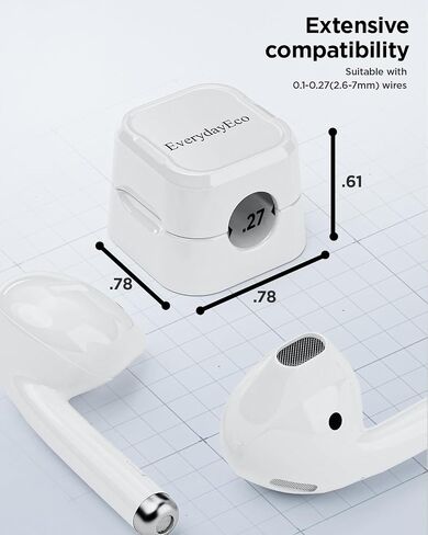 8 Pack Cord Organizers, Charger Cord holder, Charging Cable Holder, Desk Wire Organizer, Wire Clips Adhesive, EVERYDAY ECO Cord Holder for Nightstand, Office Desk, Cable Clips, USB Cable Holder in Saudi Arabia