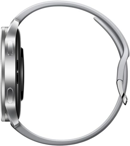 Xiaomi Watch S3, Interchangeable Bezel Design, Supports 150+ Sports Modes, Built-in L1+L5 Dual-Band GNSS, 1.43" Large AMOLED Display, Upgraded All-Round Health Monitoring, Silver in Saudi Arabia