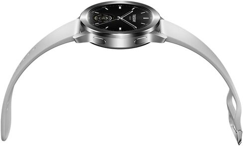 Xiaomi Watch S3, Interchangeable Bezel Design, Supports 150+ Sports Modes, Built-in L1+L5 Dual-Band GNSS, 1.43" Large AMOLED Display, Upgraded All-Round Health Monitoring, Silver in Saudi Arabia