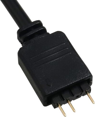 كابل مقسم ARGB أسود 30 سم 3 دبابيس RGB 1 إلى 3 قابل للعنونة in Kuwait