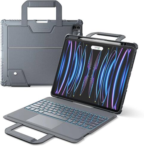 Nillkin Carry Go Rugged Detachable Keyboard Case for iPad Air 13 & Pro 12.9 in Saudi Arabia