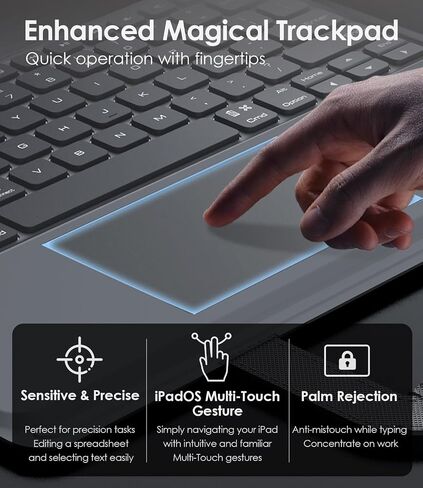 Nillkin Carry Go Rugged Detachable Keyboard Case for iPad Air 13 & Pro 12.9 in Saudi Arabia