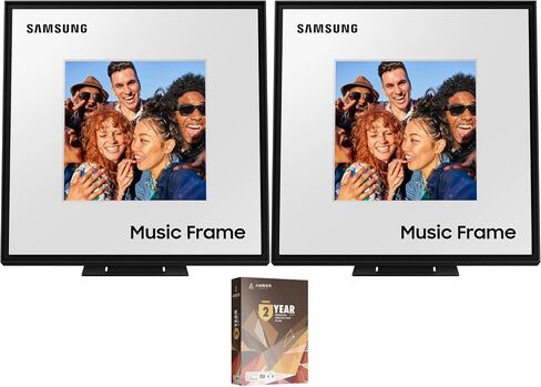 SAMSUNG HW-LS60D 2.0 Channel Photo Frame Speaker Pair with Dolby Atmos and 2 Year Amber Protection Plan (2024) in Saudi Arabia