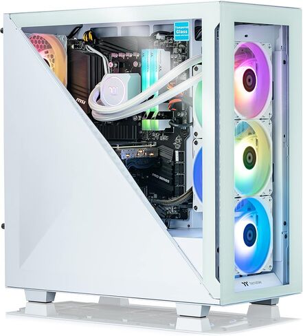 Thermaltake Vista i47TH Gaming Desktop (Intel® Core™ i7-14700KF, ToughRam 32GB DDR5 5600MT/s RGB Memory, NVIDIA® GeForce RTX™ 4070 Ti Super, 2TB NVMe M.2, WiFi, Windows 11) V27H-B760-7TS-LCS in Saudi Arabia