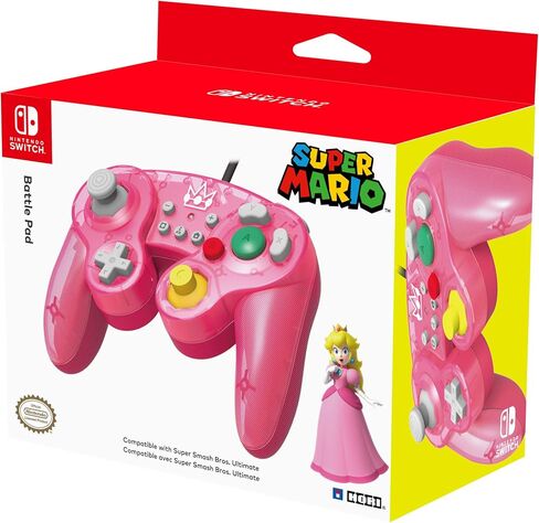 HORI Nintendo Switch Battle Pad (Luigi) GameCube Style Controller Officially Licensed By Nintendo - Nintendo Switch in Kuwait