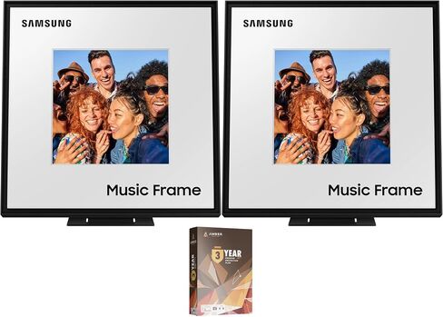 SAMSUNG HW-LS60D 2.0 Channel Photo Frame Speaker Pair with Dolby Atmos and 2 Year Amber Protection Plan (2024) in Saudi Arabia