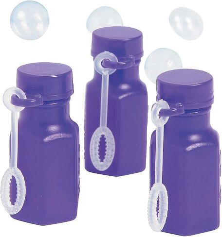 Hexagon Mini Bubble Bottles, 48 Pieces, Wedding, Birthday Party Favors, Bubble Wands (Silver) in Saudi Arabia