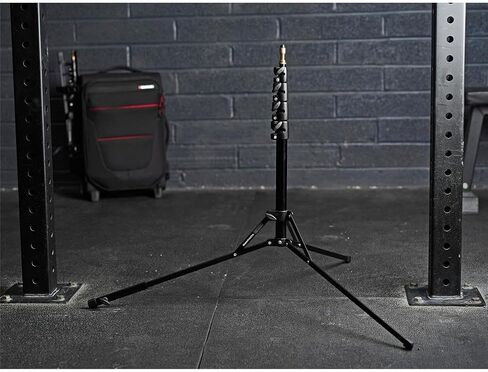 Manfrotto Nano Plus 3-Section Light Stand with 5/8" Spigot, 8.8 lb Capacity, Extends to 6.5' Black in Saudi Arabia