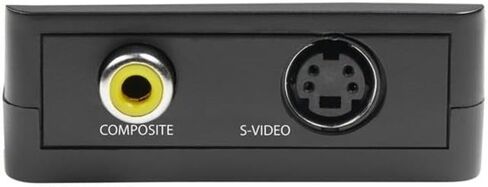 محول StarTech.com 1080p VGA إلى RCA - من الكمبيوتر إلى التلفزيون - محول S-Video يعمل بمنفذ USB مع مقياس ديناميكي (VGA2VID2) 0.8 بوصة × 2.1 بوصة × 2.4 بوصة in Saudi Arabia