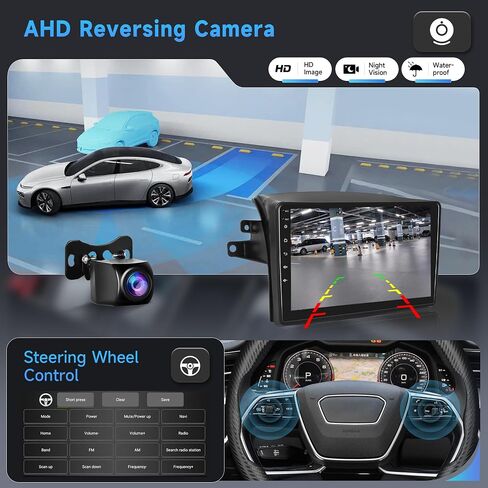 2G 64G Android Car Stereo for Toyota SIENNA 2004-2010,Wireless Carplay Android Auto Car Radio 9’’ Touch Screen Head Unit with GPS WiFi Bluetooth Mirror Link FM RDS Backup Camera Mic in Saudi Arabia