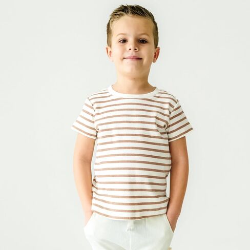 MakeMake Organics GOTS Certified Organic Cotton Infant Toddler Tee and Pant Sets Outfit in Saudi Arabia