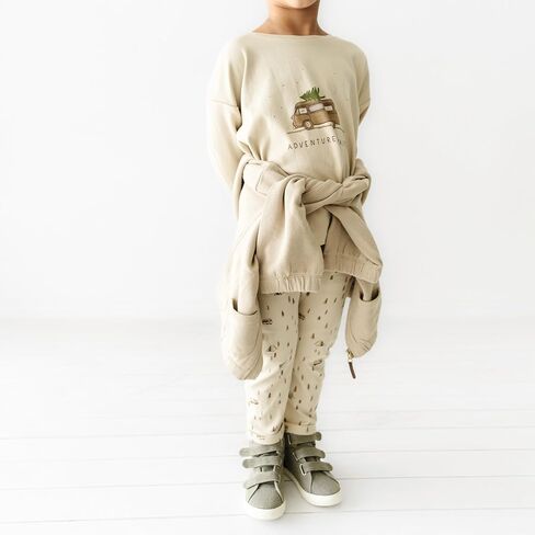 MakeMake Organics GOTS Certified Organic Cotton Infant Toddler Tee and Pant Sets Outfit in Saudi Arabia