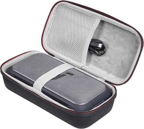 حقيبة حمل للسفر لسماعات Anker Soundcore Motion 300 اللاسلكية عالية الدقة المحمولة بتقنية البلوتوث (أسود + رمادي) in Kuwait