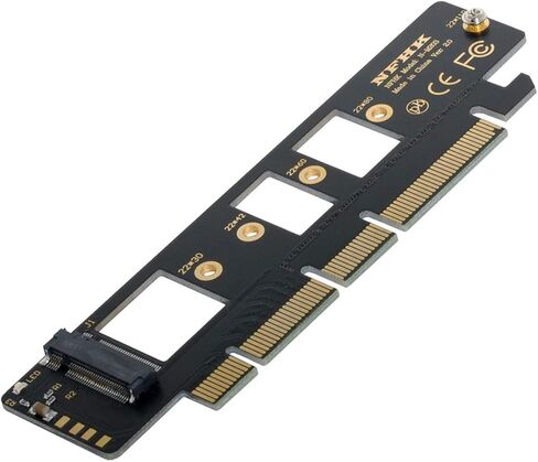 محول ChenYang M.2 NVME إلى PCIe 3.0/4.0 X8 ثنائي NVME/AHCI SSD إلى محول بطاقة توسيع PCI Express Gen4 in Saudi Arabia