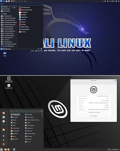 سعة 64 جيجابايت - 21 في 1، محرك أقراص USB قابل للتشغيل 3.2 لنظام التشغيل Linux وWindows 11، Mint | كالي | أوبونتو | أوبن سوزي | ذيول | دبيان، دعم UEFI وLegacy، أسود in Saudi Arabia