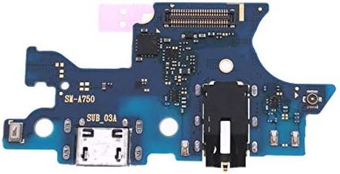 لوحة شحن بديلة لمنفذ USB/كابل مرن لهاتف Samsung A7 2018 SM-A750 in Saudi Arabia