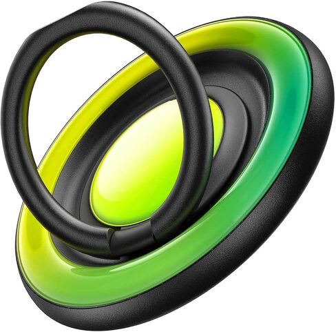 TORRAS 360 درجة فيدجيت سبينر حامل حلقي للهاتف المغناطيسي، مناسب لملحقات PopSocket MagSafe القابلة للإزالة لهاتف iPhone 16،15،14، 13، 12 Pro/Max، Samsung Galaxy، Google، Ostand SpinRing، أسود in Saudi Arabia