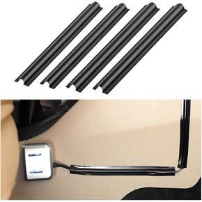 4 PCS Car Concealed Wire Sleeve, Self-Adhesive Cable Hidden Protector Sleeve, Auto Split Sleeving Wire Cord Organizer Cover for USB, Audio and Video Line, Car Accessories