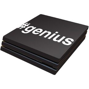 MightySkins Skin Compatible with Sony Playstation 4 Pro PS4 – Genius | Protective, Durable, and Unique Vinyl Decal wrap Cover | Easy to Apply, Remove, and Change Styles | Made in The USA