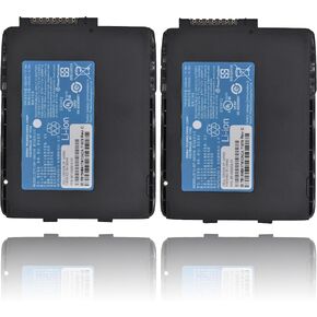 2 PACK BT-000318 Replacement Batteries for Zebra for Symbol TC70 TC70X TC700H TC700K TC72 TC75 TC75X TC75EK TC75AH TC75GK TC77 TC77HL TC20XL BT-000318-01 BTRY-TC70X-46MA1-01 Barcode Scanner Battery