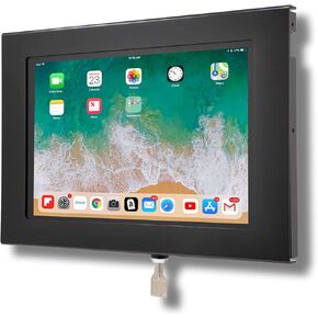 TABcare Locking Security Metal Case for Apple iPad 10 10.9" 2022 Tablet for Kiosk, POS, Store, Show Display (Black, iPad 10 10.9")