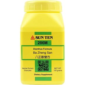 Sun Ten - Dianthus Formula Ba Zheng San Concentrated Granules 100g 286M by Baicao