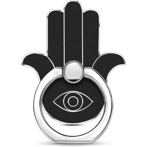 Hand Phone Grip Holder, Evil Eye Phone Ring Stand Compatible with Smartphone, Tablet, E-Reader, Etc (PHGR-BK)