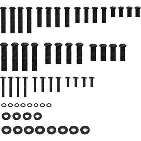 TV Wall Mount Screws Kit for Insignia TV, Wall Mounting Screws for Insignia 24" 32" 39" 40" 42" 43" 48" 50" 55" 58" 65" 70" 75" TV, TV Wall Mount Screws Kit with Washers
