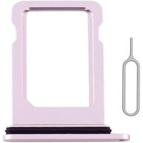 SIM Card Tray Holder Slot Replacement for iPhone 13 Mini with Waterproof Rubber Ring and Eject Pin (Black)