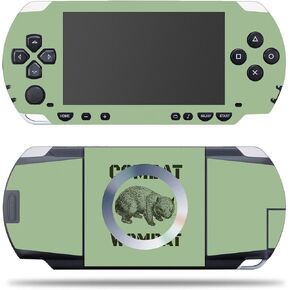 MightySkins Skin Compatible with Sony PSP – Combat Wombat | Protective, Durable, and Unique Vinyl Decal wrap Cover | Easy to Apply, Remove, and Change Styles | Made in The USA