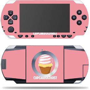 غلاف MightySkins متوافق مع أجهزة Sony PSP – Cupcakeologist | غطاء ملتف واقٍ ومتين وفريد ​​من نوعه من الفينيل | سهل التطبيق والإزالة وتغيير الأنماط | صنع في الولايات المتحدة الأمريكية