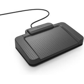 Philips ACC2310 3-Pedal Foot Control for Digital Systems for Professional Dictation with Toe Touch Control