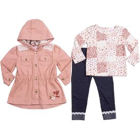 Little Lass Infant Girls' 3 Piece Jacket Set