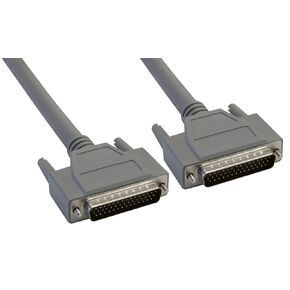 Amphenol CS-DSDHD44MM0-010 44-Pin HD44 Deluxe D-Sub Cable, Shielded, Male/Male, 10', Gray