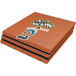 MightySkins Skin Compatible with Sony Playstation 4 Pro PS4 – Kickflip | Protective, Durable, and Unique Vinyl Decal wrap Cover | Easy to Apply, Remove, and Change Styles | Made in The USA