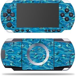 MightySkins Skin Compatible with Sony PSP – Dolphin Gang | Protective, Durable, and Unique Vinyl Decal wrap Cover | Easy to Apply, Remove, and Change Styles | Made in The USA