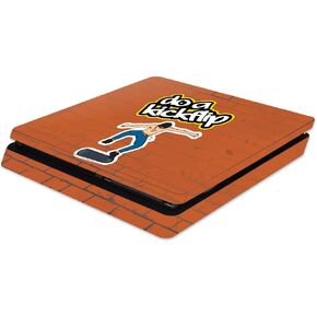 MightySkins Skin Compatible with Sony Playstation 4 Slim PS4 – Kickflip | Protective, Durable, and Unique Vinyl Decal wrap Cover | Easy to Apply, Remove, and Change Styles | Made in The USA